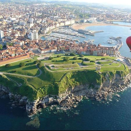Pension Vegadeo Gijón Dış mekan fotoğraf