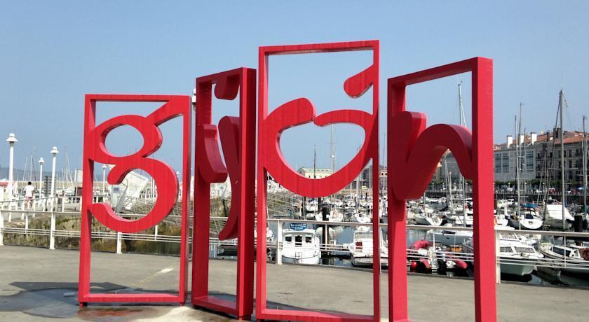 Pension Vegadeo Gijón Dış mekan fotoğraf